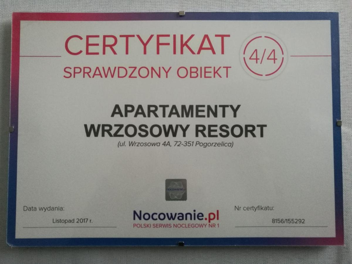 Wrzosowy Resort Pogorzelica Apartament Perlowy Sea&Forest Екстериор снимка